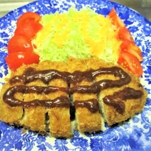 風味香る♬チーズ風味のとんかつ